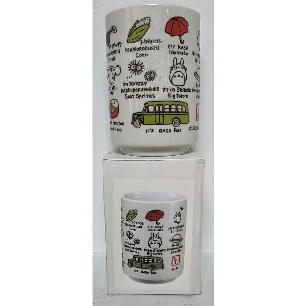 Studio Ghibli Totoro Stoneware Mug Benelic Japan w/ Box 4